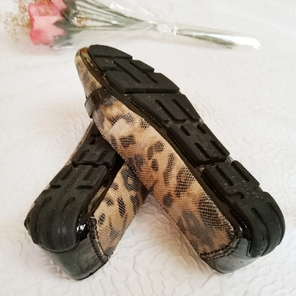 Circa Joan & David Women Snake Print Driving Loafers Shoes - Picture 6 of 8